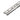 Viertelkreis-Abschlussprofil Edelstahl V2A unbehandelt natur 11 mm 250 cm