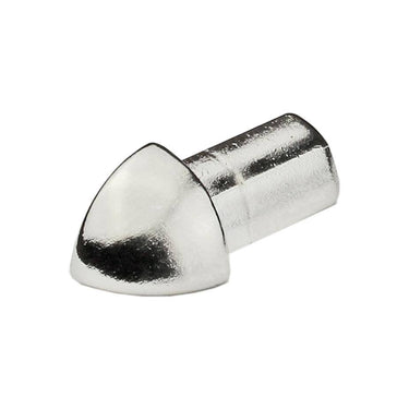 Aussenecke Edelstahl V2A hochglanzpoliert silber Blister 1 Stück 11 mm