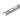 Winkelabschlussprofil Aluminium pulverbeschichtet staubgrau matt (RAL 7037) 11 mm Länge 250 cm