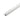 Quadratisches Abschlussprofil PVC weiss 9 mm Länge 250 cm für Wand- und Bodenbeläge