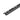 Quadratisches Abschlussprofil Aluminium pulverbeschichtet schwarz matt (RAL 9005) 10 mm, Länge 300 cm für Wand- und Bodenbeläge