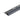 Diamond-Cut Abschlussprofil Aluminium pulverbeschichtet eisengrau matt (RAL 7011) 10 mm Länge 250 cm für Wand- und Bodenbeläge