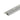 Diamond-Cut Abschlussprofil Aluminium pulverbeschichtet verkehrsgrau A matt (RAL 7042) 11 mm Länge 250 cm für Wand- und Bodenbeläge