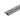 Diamond-Cut Abschlussprofil Aluminium pulverbeschichtet telegrau 2 matt (RAL 7046) 10 mm Länge 250 cm für Wand- und Bodenbeläge