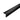 Kantenschutzprofil Aluminium pulverbeschichtet schwarz matt (RAL 9005) 25 mm, Breite 25 mm, Länge 250 cm für Aussenecken und stark beanspruchte Wandkanten