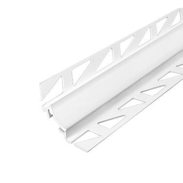 Hohlkehlprofil PVC PVC weiss 11 mm Breite 20 mm Länge 250 cm