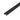 Dekorprofil Aluminium pulverbeschichtet schwarz matt (RAL 9005) 8 mm, Breite 10 mm, Länge 250 cm