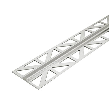 Bewegungsfugenprofil Aluminium natur 12,5 mm, Sichtbreite 10 mm, Länge 250 cm, EPDM-Einlage
