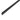 Bewegungsfugenprofil PVC schwarz 35 mm, Sichtbreite 8 mm, Länge 250 cm, Dickbett