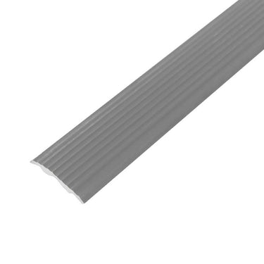 Treppeneinlage PVC gerillt grau Breite 28 mm, Länge 25 m