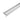 Treppenabschlussprofil Aluminium eloxiert silber Breite 35 mm, Höhe 8 mm, Länge 270 cm