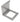 Balkonwinkelprofil Edelstahl (V2A, 304) natur 80 × 75 mm