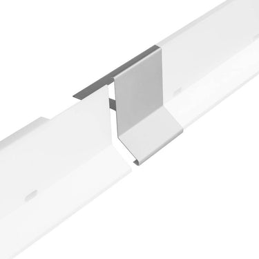 Balkonabschlussprofil Aluminium silber eloxiert 80 × 53 mm 80 cm