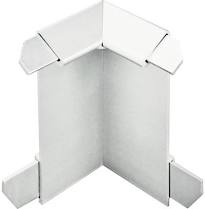Innenecke für Balkon-Tropfkantenprofil Aluminium pulverbeschichtet anthrazit, für Profilhöhe 22 mm, 1 Stück