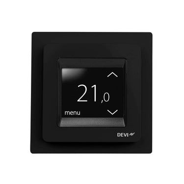Touch-Thermostat weiss für elektrische Fussbodenheizung