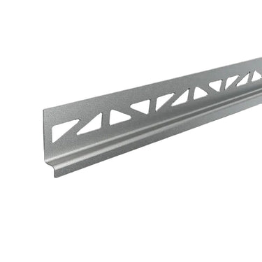 Wandanschluss-Gefällekeil Edelstahl V2A gebürstet Belagsstärke 10 mm Länge 200 cm links