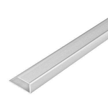 Anpassungsprofil Aluminium eloxiert silber Höhe 10 mm, Länge 270 cm