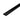 Anpassungsprofil Aluminium pulverbeschichtet schwarz matt RAL 9005 Höhe 10 mm, Länge 270 cm