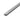 Bodenbelags-Abschlussprofil Aluminium eloxiert silber, Höhe 7 mm, Länge 270 cm