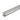 Bodenbelags-Übergangsprofil Aluminium eloxiert silber, Höhe 7 mm, Länge 270 cm