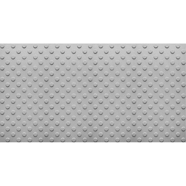 Taktile Noppenmatte Kautschuk grau Breite 415 mm 1 Stück für taktile Bodenindikatoren und Orientierungssysteme