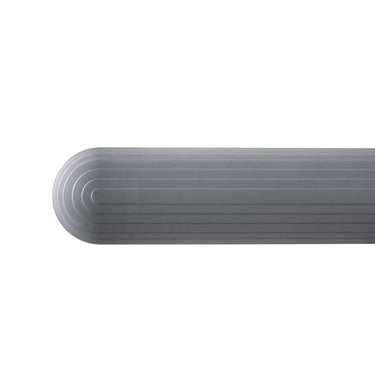 Taktile Rippenfolie TPU geriffelt grau 3,5 mm, Breite 16,5 mm Karton, 12 Folien á 3 Rippen für taktile Leitsysteme und Richtungsfelder