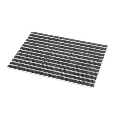 Eingangsmatte Rips 10 mm schwarz (33) 80 x 60 cm