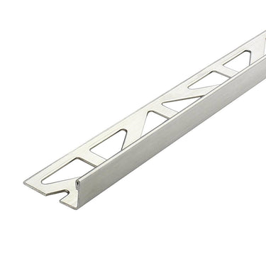 Winkelabschlussprofil Edelstahl (V2A, 304) glanz natur Höhe 7 mm, Länge 250 cm